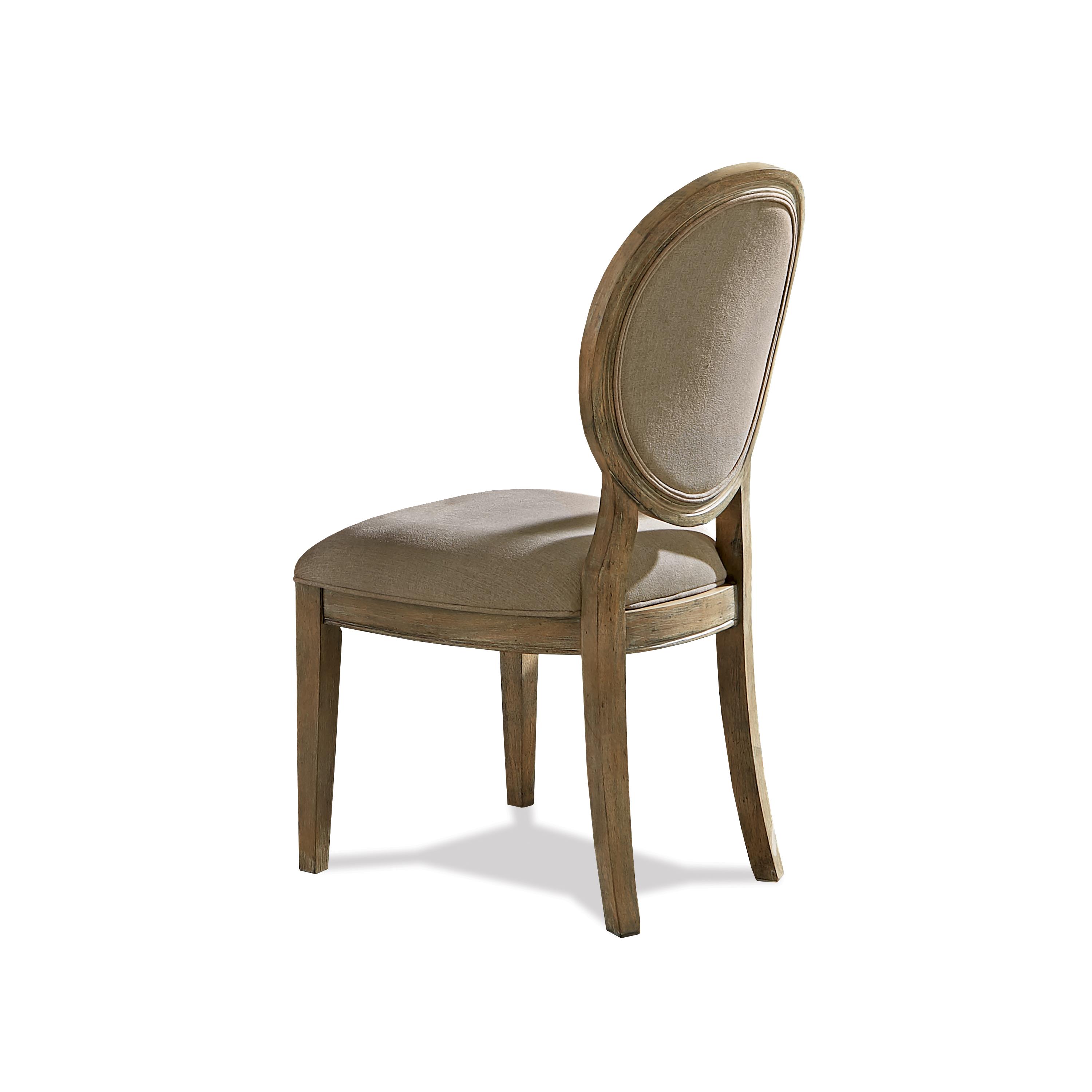 Upholstered Oval Side Chair
