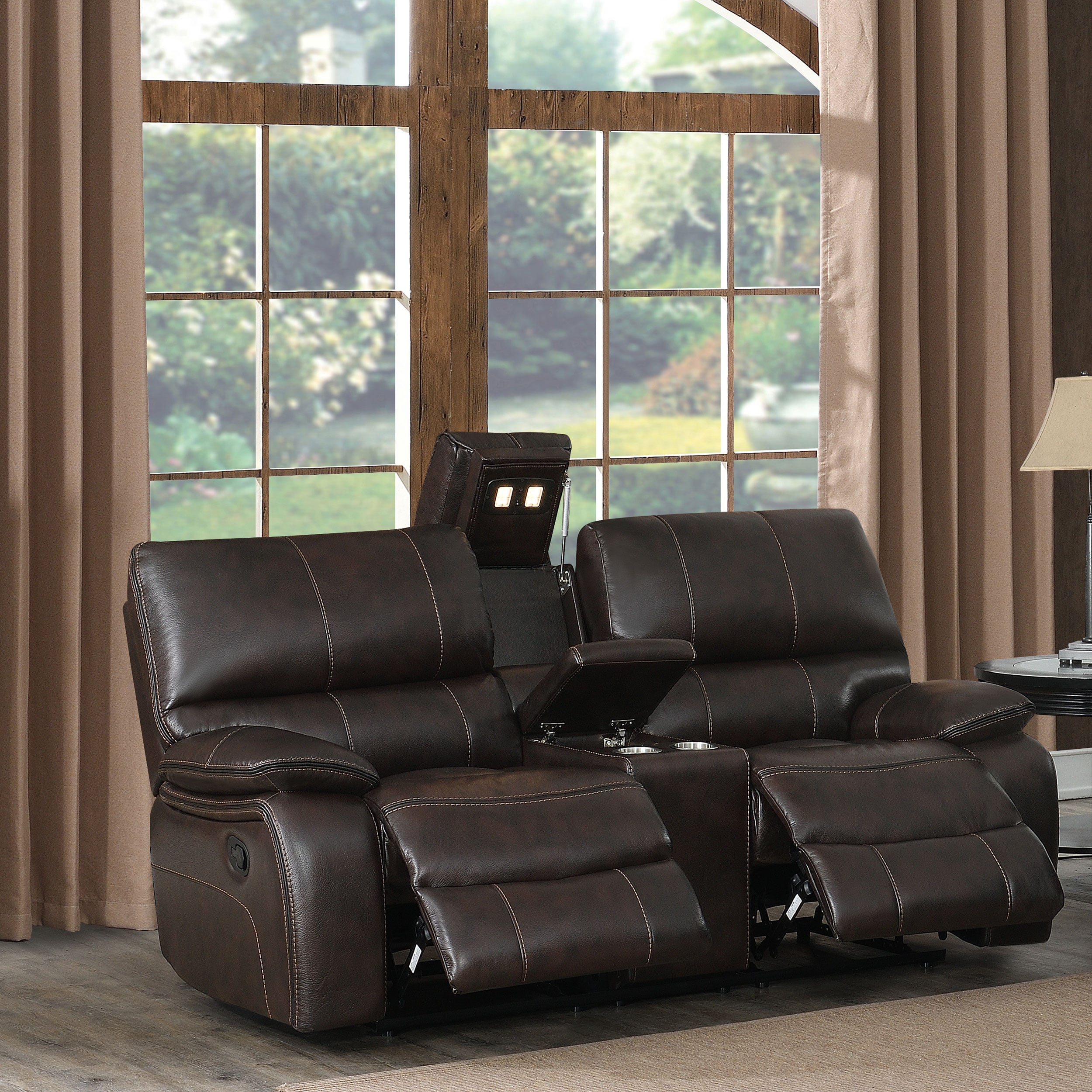 Willemse Motion Loveseat w/ Console