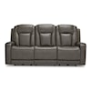 Signature Design by Ashley Furniture Card Player Reclining Sofa