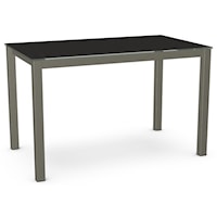 Customizable Harrison Table with Wood Top