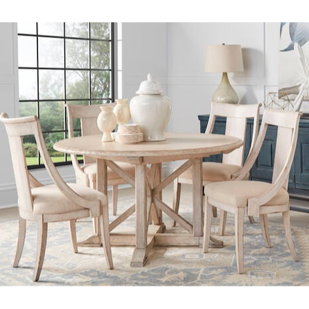 A.R.T. Furniture Inc Alcove 5-Piece Round Dining Set