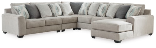 5-Piece Sectional With Chaise
