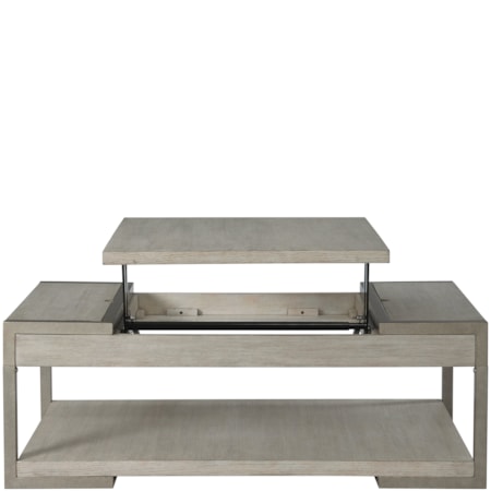 Rectangular Lift-Top Coffee Table