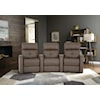 Palliser Audio Audio 3-Seat Curved Theater Sectional