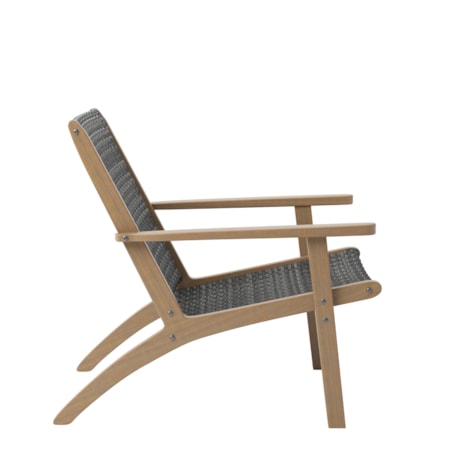 Outdoor Wicker Side Chair