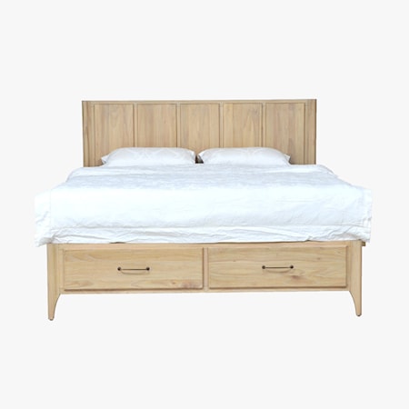 King Panel Bed