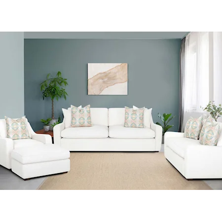 Contemporary 4-Piece Living Room Set