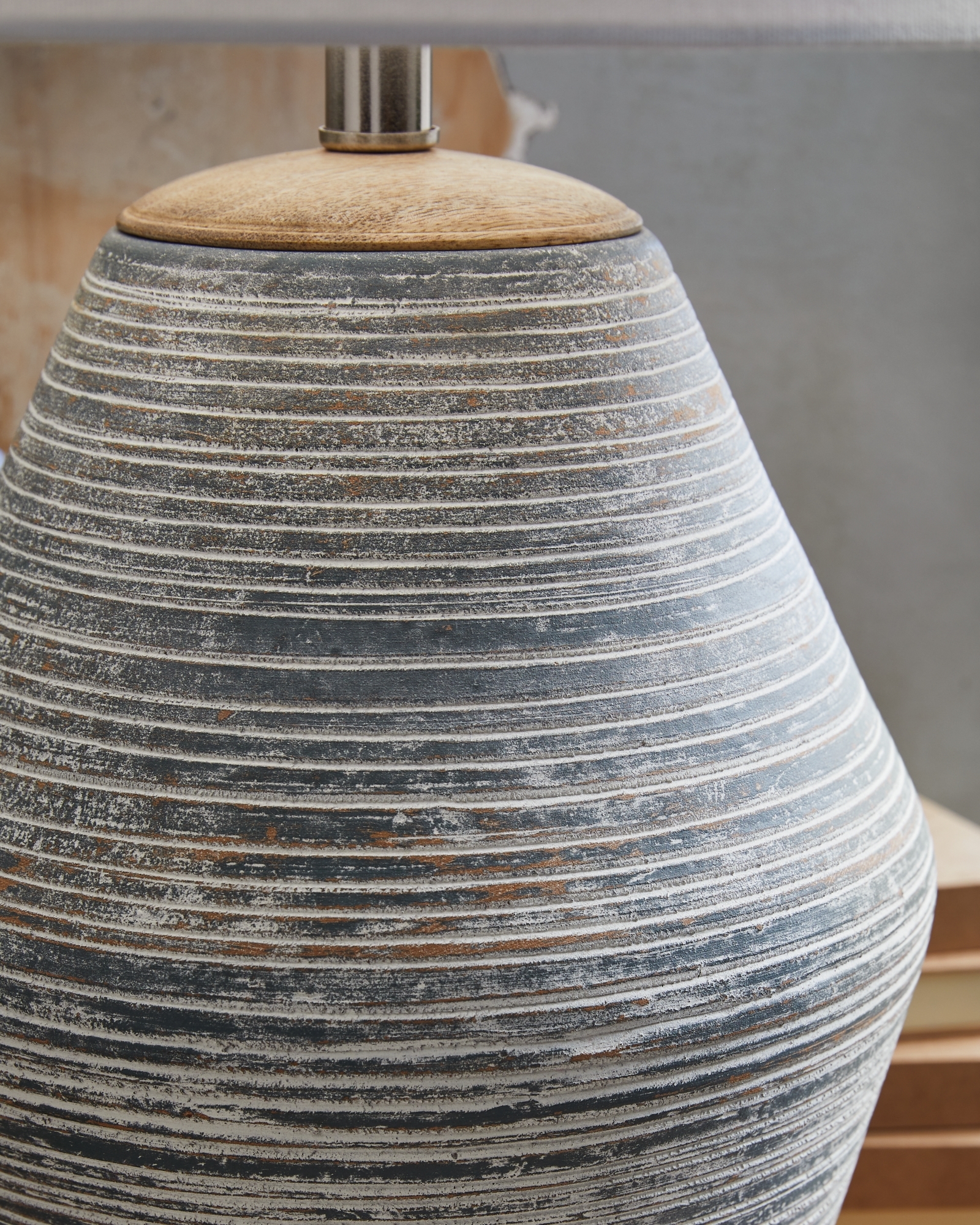 Terracotta Table Lamp