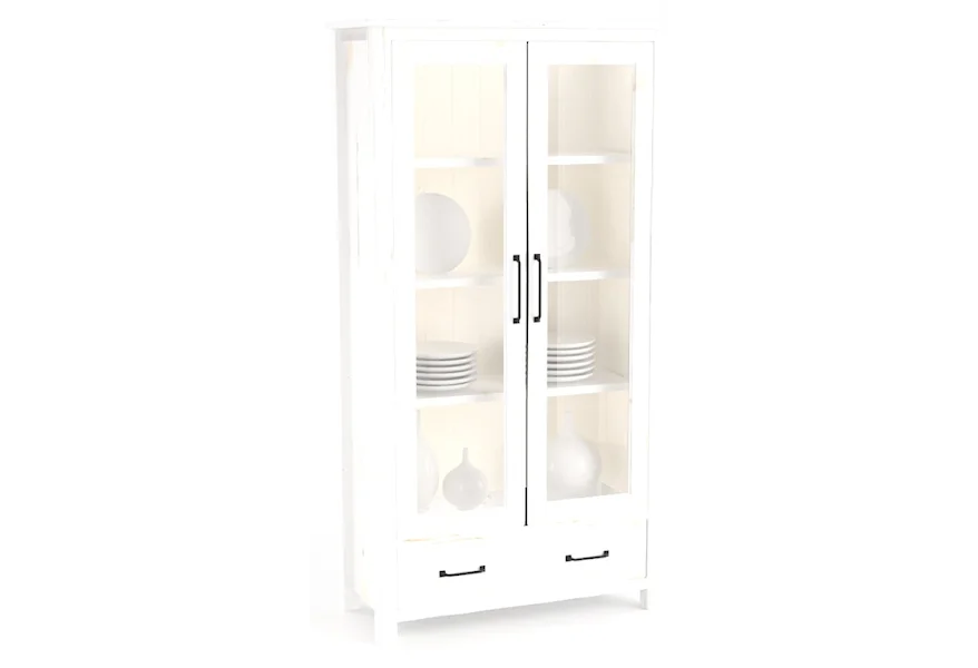 Champlain Customizable Buffet/Display Cabinet by Canadel at Esprit Decor Home Furnishings