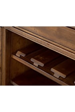 Magnussen Home Bay Creek Dining 4-Drawer Buffet with Wine Bottle Rack