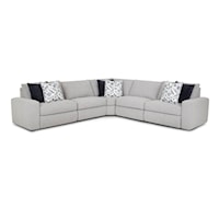 Contemporary 5-Piece Power Reclining Sectional Sofa