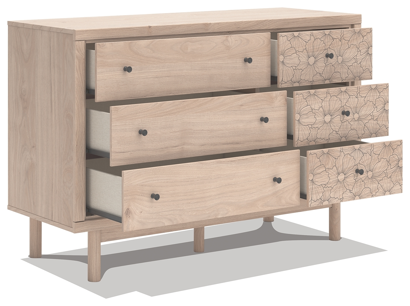 Six Drawer Dresser