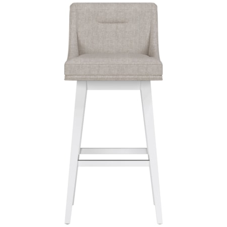 Tapered BackAdjustable Swivel Stool