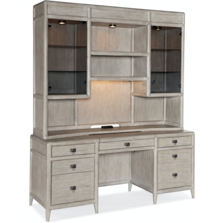 Desk with Hutch