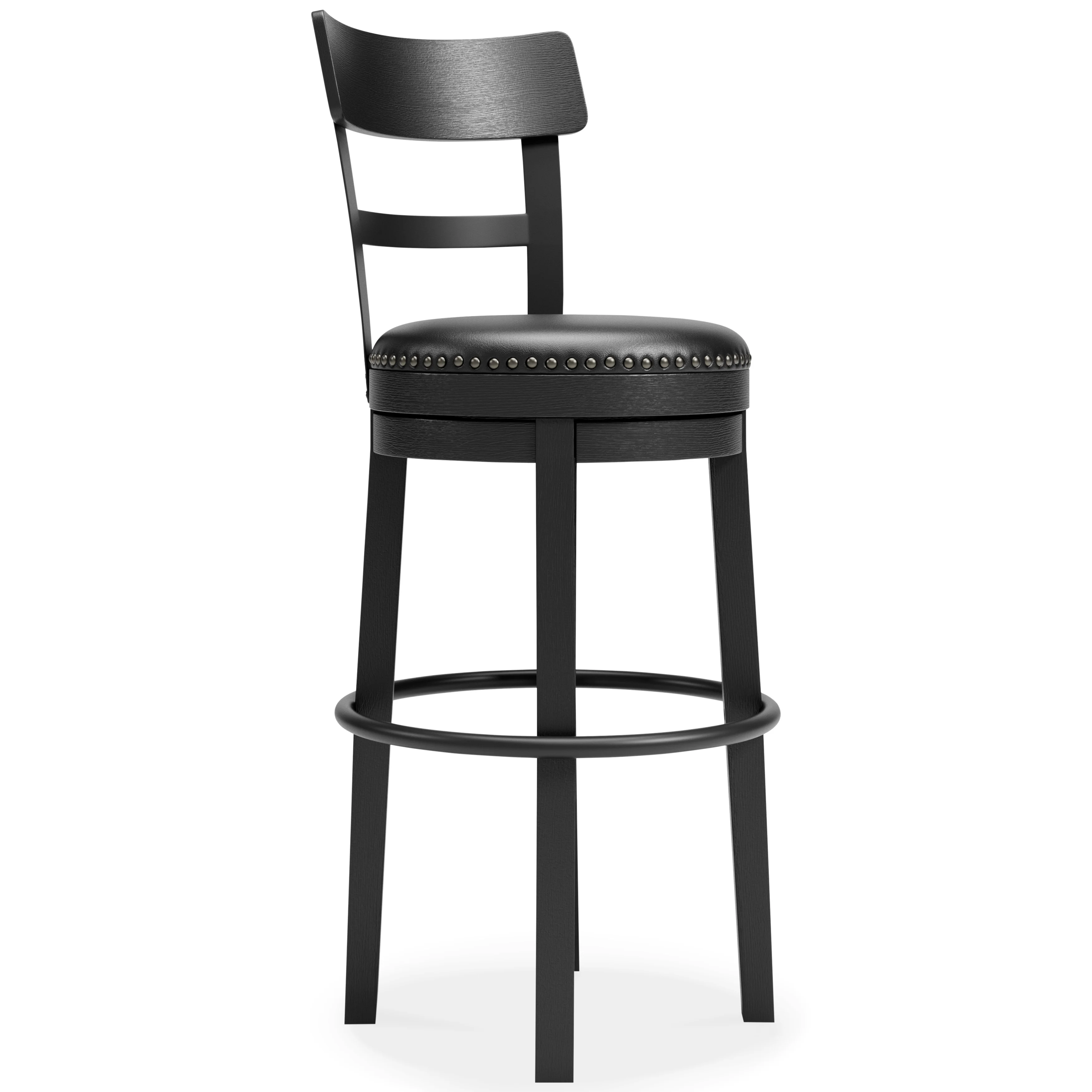 Signature Design By Ashley Valebeck D546 630 Bar Height Upholstered Swivel Bar Stool Royal 7063