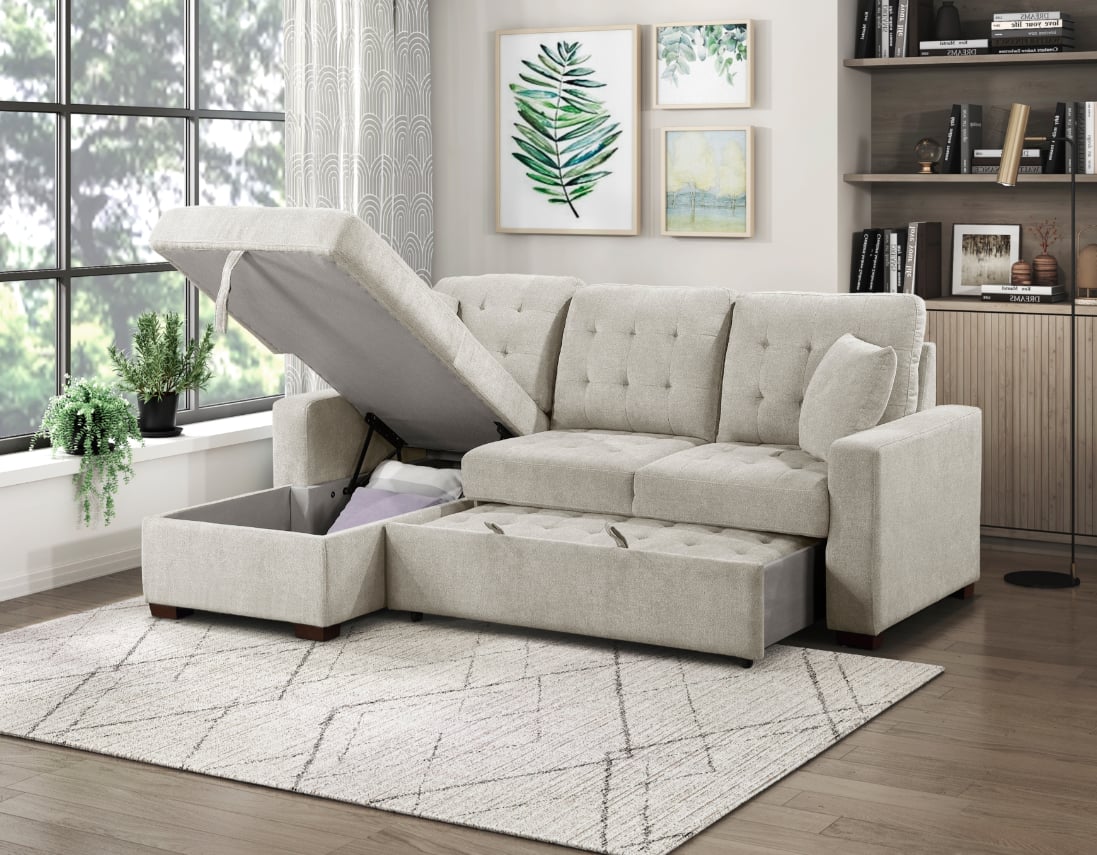 Homelegance Waitsfield 2-Piece Sectional Sofa