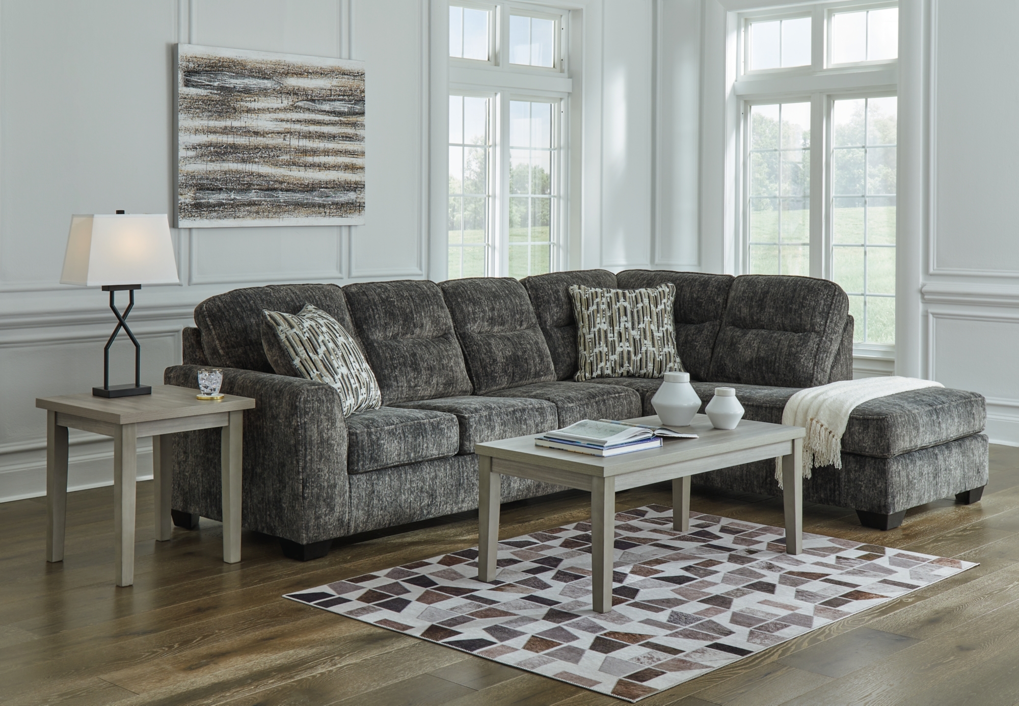 2-Piece Sectional With Chaise