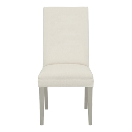 Straight Tall Back Dining Chair