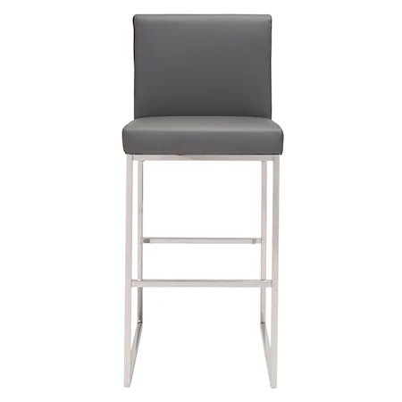 Genoa Barstool Gray