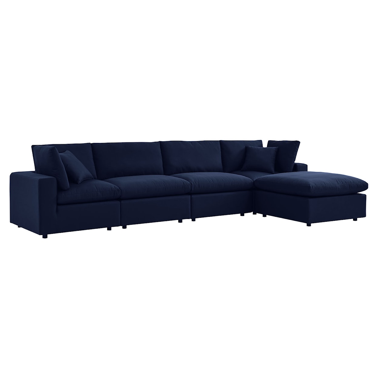 Modway Commix Outdoor 5-Piece Sectional Sofa