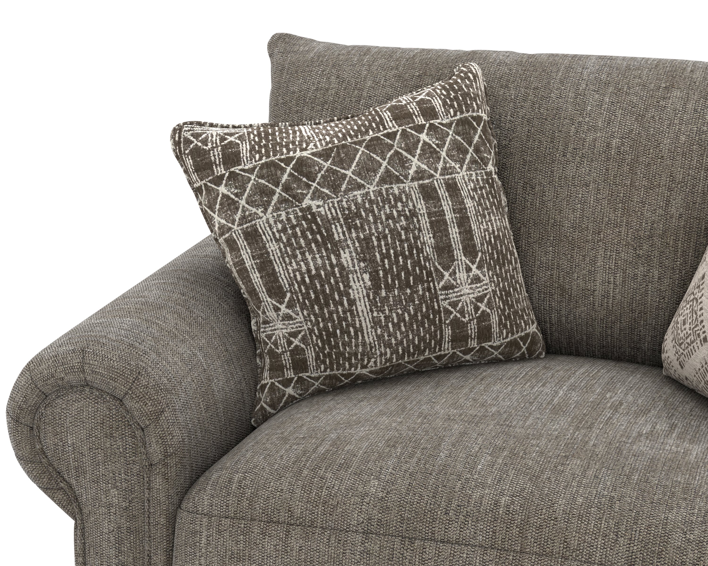 Jackson Furniture Barrett Chair and a Half with 2-Throw Pillows