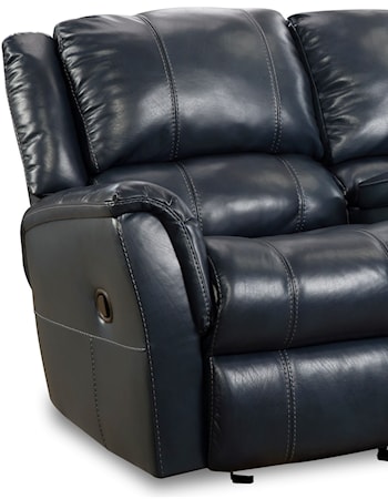 Gliding Console Loveseat