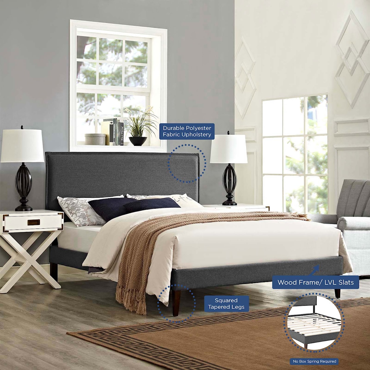 Modway Amaris Full Platform Bed