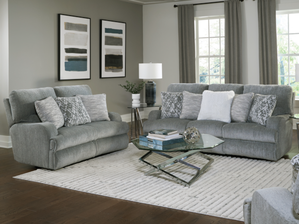 Manual Reclining Living Room Group