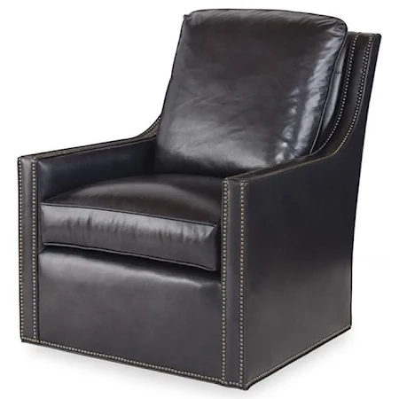 Transitional Swivel Chair