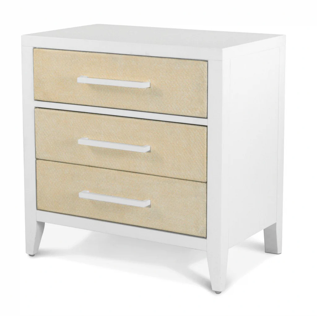 Miramar 3 Drawer Nightstand