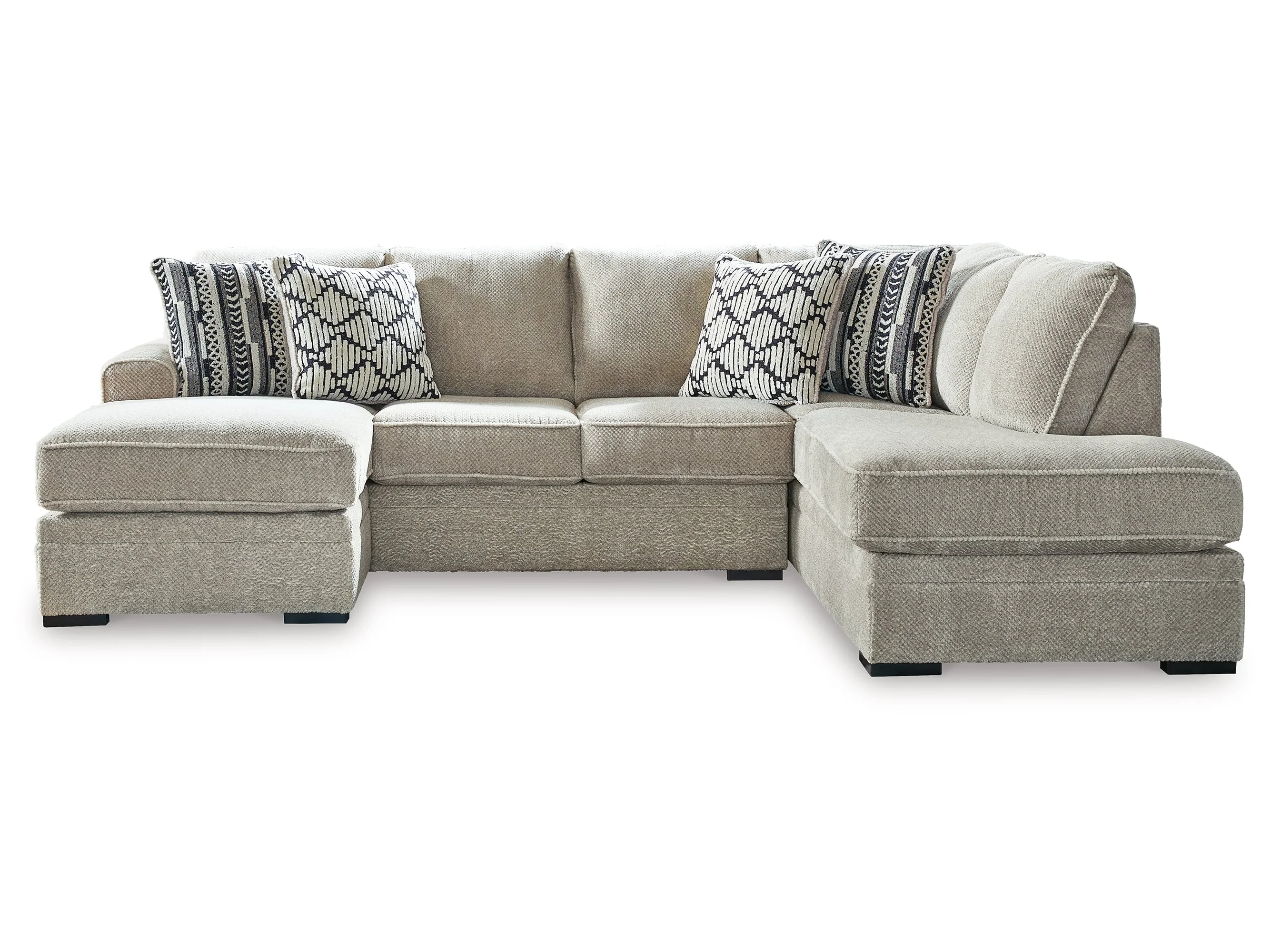 Benchcraft by Ashley Calnita 20502S1 2Piece Sectional with 2 Chaises