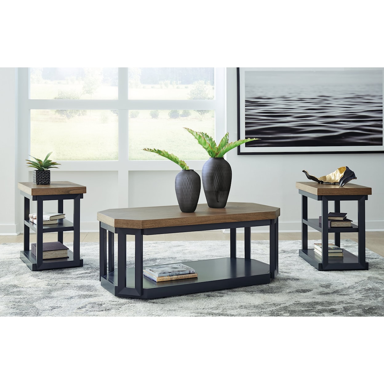 StyleLine Landocken Occasional Table Set (Set of 3)