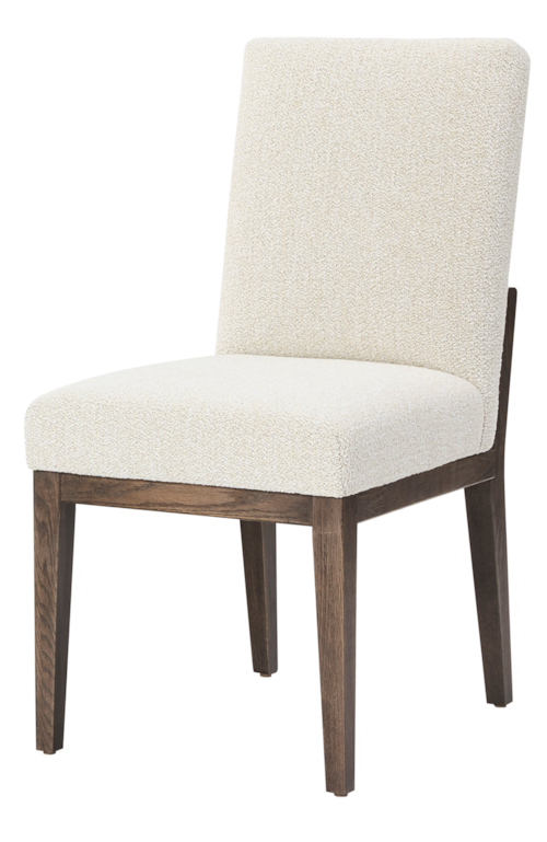Casual Upholstered Side Dining Chair
