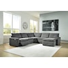 Signature Design by Ashley Hartsdale 5-Piece Power Reclining Sectional