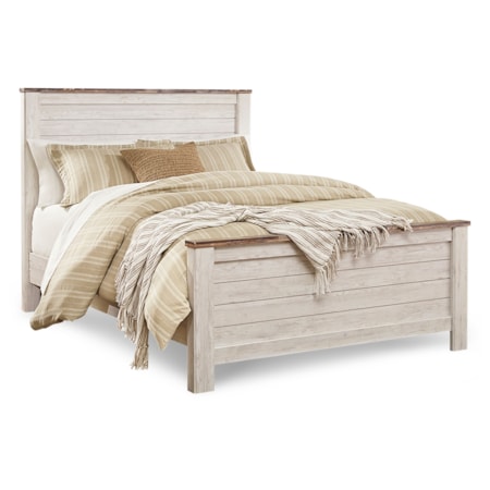 Queen Panel Bed