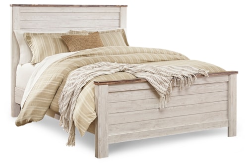 Queen Panel Bed