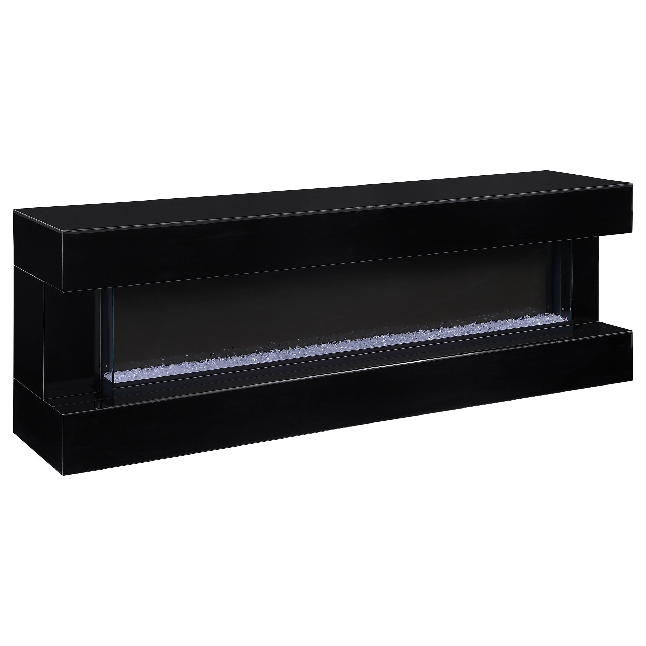 Vallerie 71" TV Stand w/ Visual Flame Box
