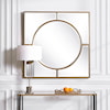 Uttermost Stanford Stanford Gold Square Mirror