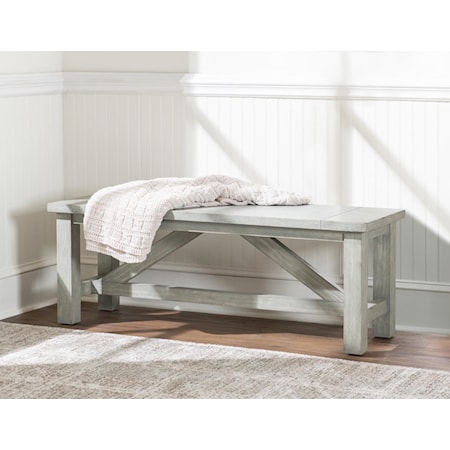 Wooden Bed Bench