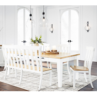 Dining Set with Bench