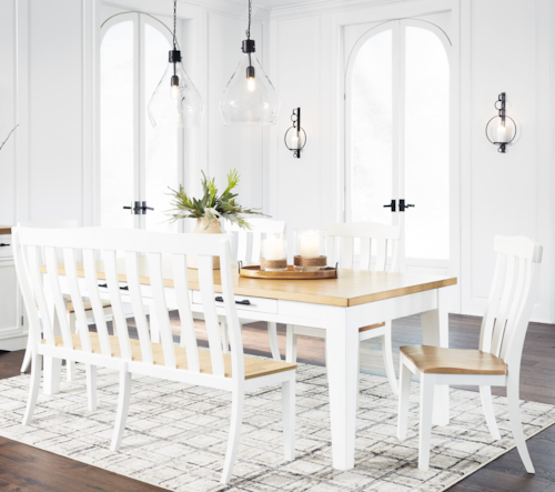Dining Set with Bench