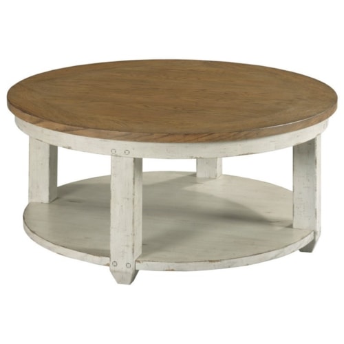 Farmhouse Round Coffee Table