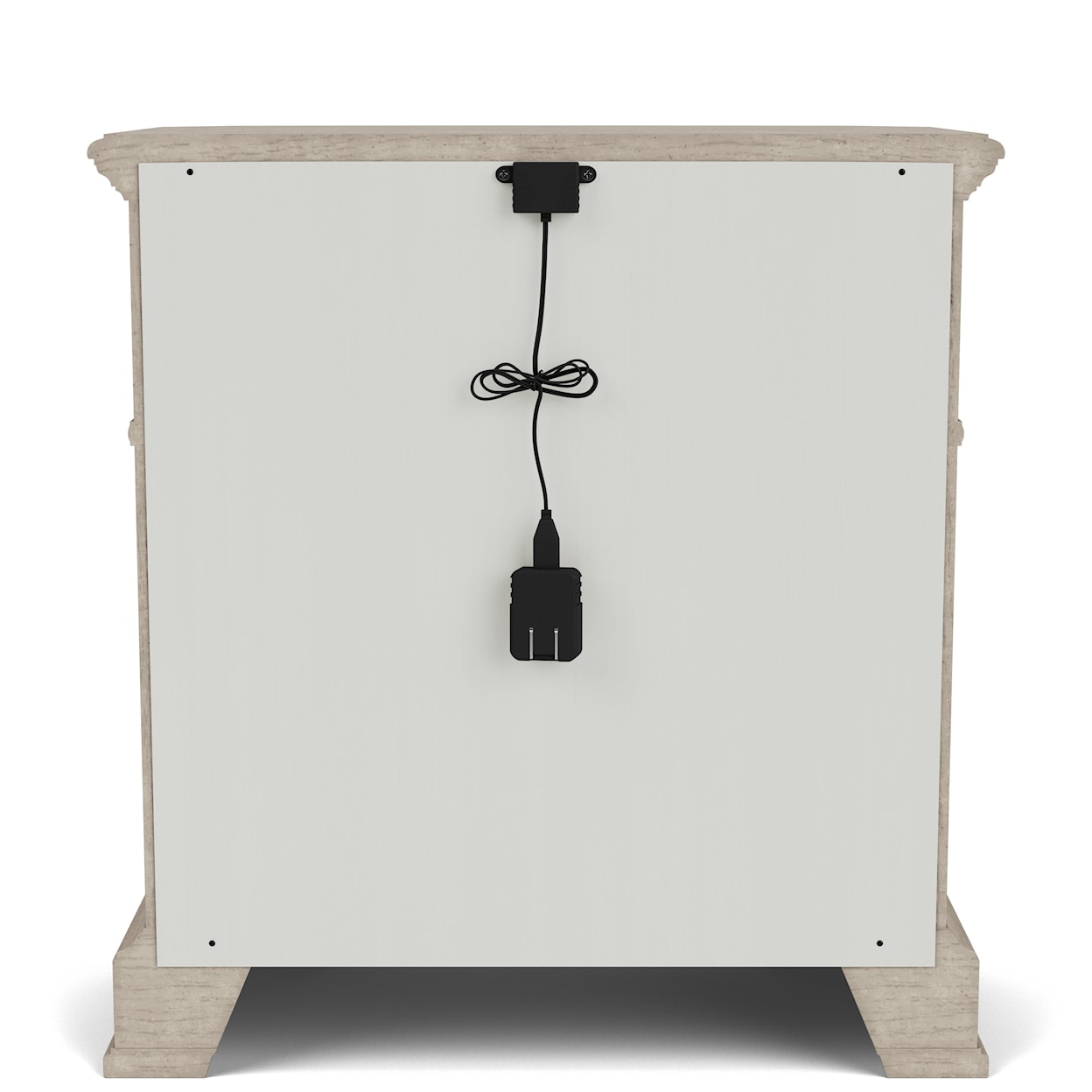 Riverside Furniture Kensington 3-Drawer Nightstand with Dual USB Ports
