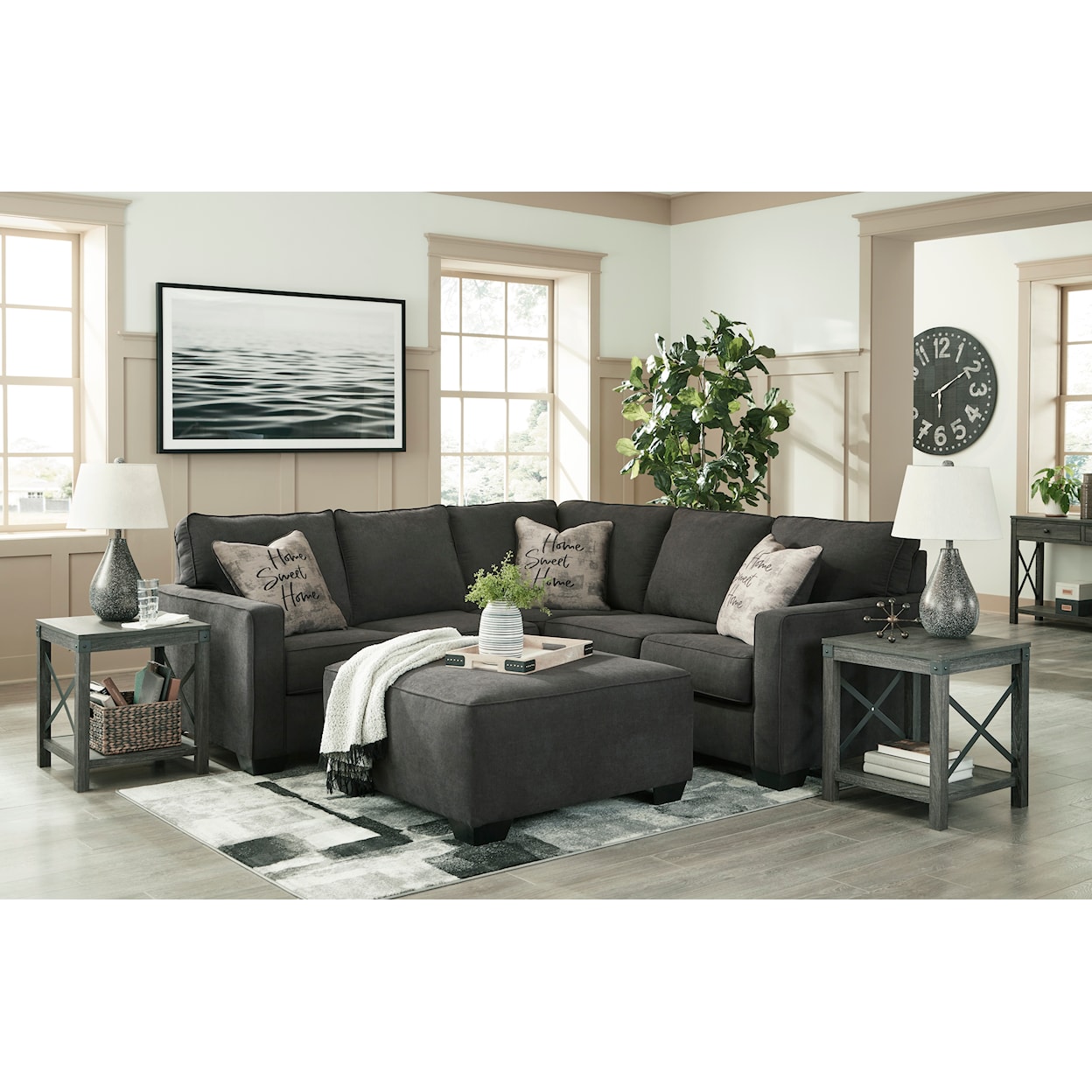 Signature Design by Ashley Furniture Lucina Living Room Set