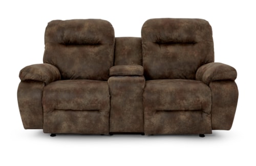 Casual Power Space Saver Loveseat with USB Port