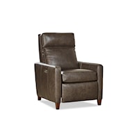 Transitional Power Recliner with Exterior Release