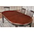 AAmerica British Isles Oval Leg Dining Table with Two Leaves