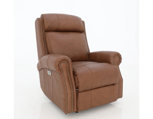 Traditional Big & Tall Power Recliner with Power Headrest