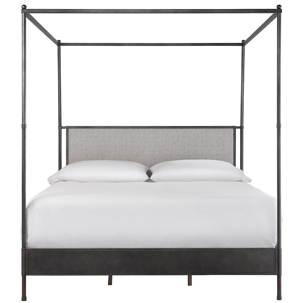 Universal Modern Farmhouse King Poster Bed