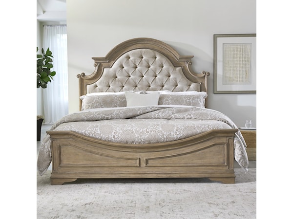 4-Piece Upholstered Queen Bedroom Group